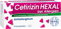 CETIRIZIN HEXAL Filmtabletten bei Allergien