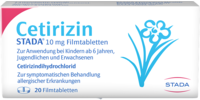 CETIRIZIN STADA 10 mg Filmtabletten