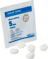 CUTISOFT Cotton Tupfer steril walnussgroß 2+3
