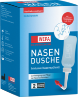 WEPA Nasendusche mit 10x2,95 g Nasenspülsalz