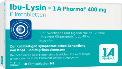 IBU-LYSIN-1A-Pharma-400-mg-Filmtabletten