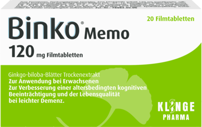 BINKO Memo 120 mg Filmtabletten